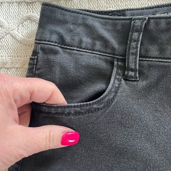 American Eagle Black Stretch Jeggings Women’s Size 0 Long - Picture 13 of 15